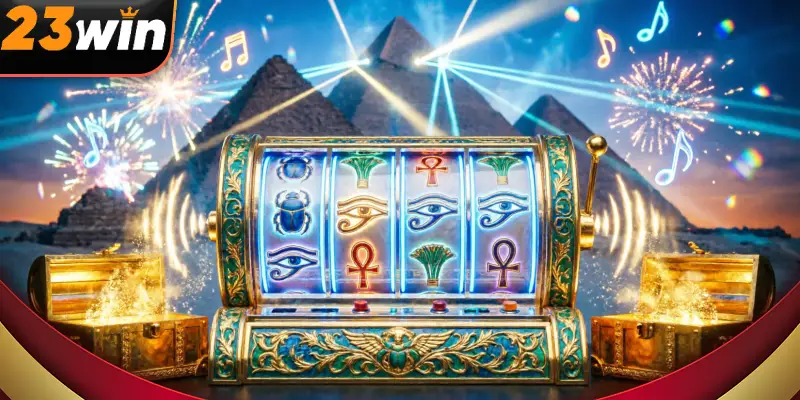 Cleopatra Trò chơi gây ấn tượng nhờ không gian huyền bí, các chi tiết mang phong cách Ai Cập