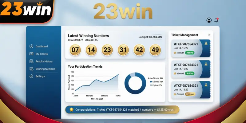 người dùng có thể dễ dàng theo dõi kết quả và trải nghiệm các tính năng trên nền tảng một cách thuận tiện.